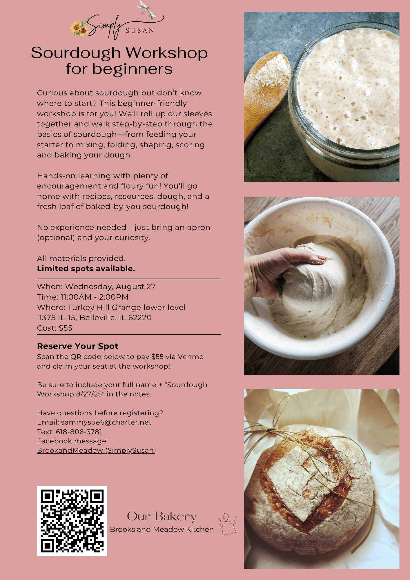 August Sourdough Workshop