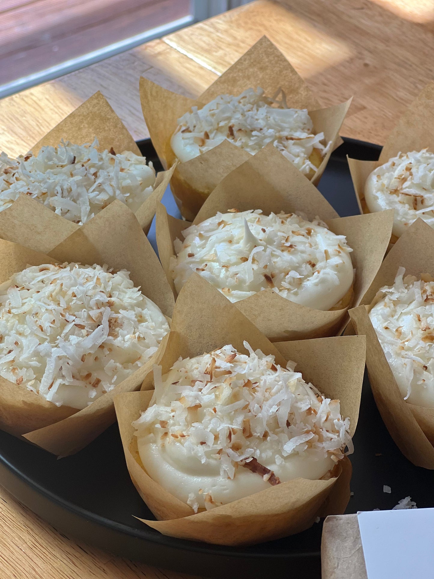 Tropical Sunshine Cupcakes (Pineapple Coconut Cupcakes)