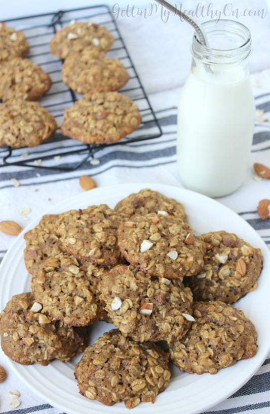 Almond Oatmeal Cookies