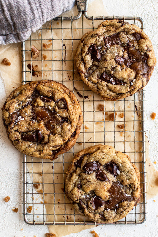 Brown Butter Toffee Chocolate Chip Cookies