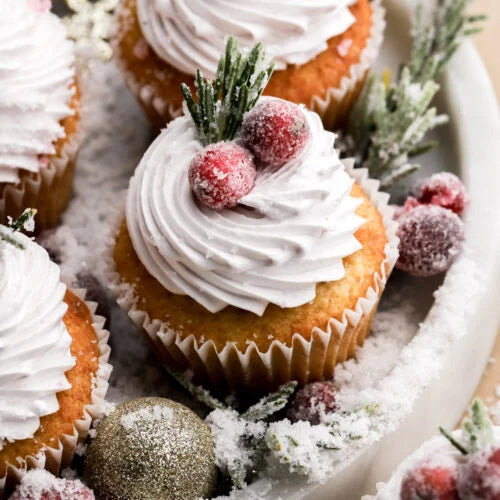 Cranberry Orange Cupcakes