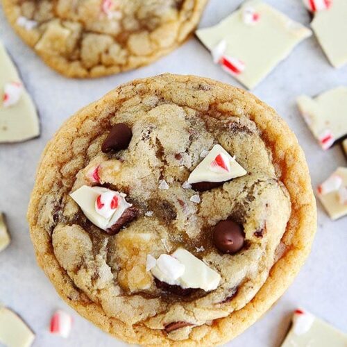 Peppermint Bark Cookies